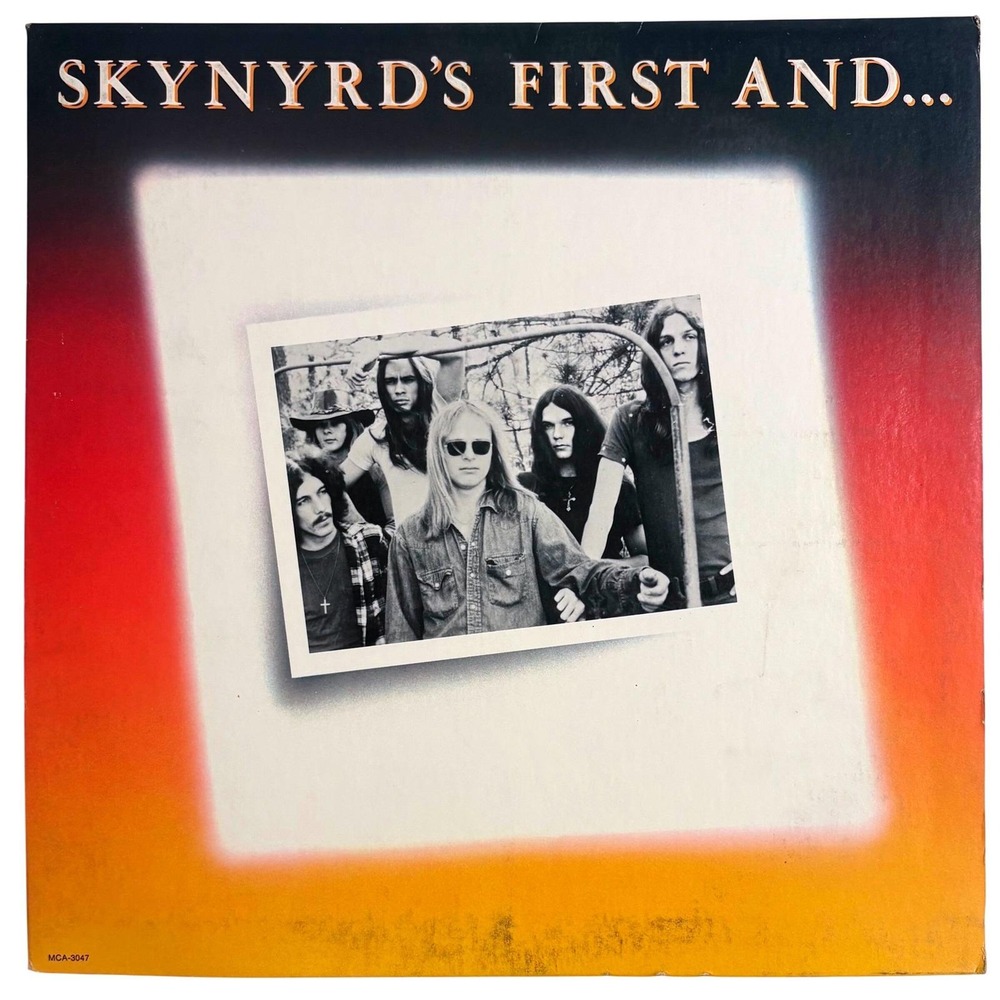 Lynyrd Skynyrd Skynyrd's First and Last Vinyl LP 1978 MCA-3047 Gatefold Record